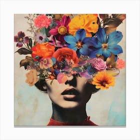 Flower Head Canvas Print