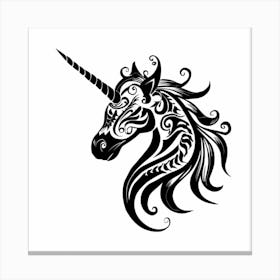 Unicorn Head 3 Canvas Print