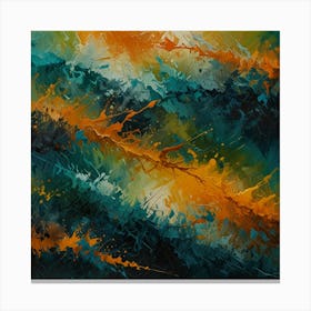 Abstract Painting 85 Canvas Print