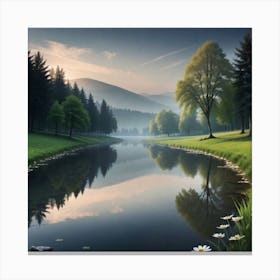 Landscape Painting 59 Canvas Print