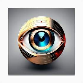 Eye Of Tv Canvas Print