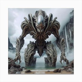 Alien 1 Canvas Print