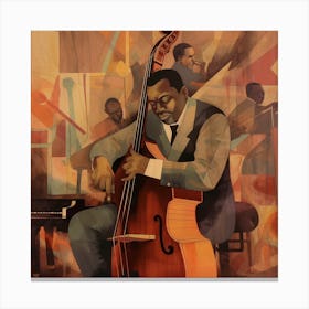 Jazz Musician 27 Canvas Print