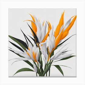 Bird Of Paradise myluckycharm Canvas Print