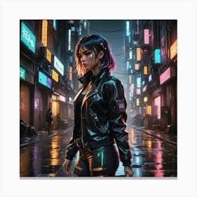 Cyberpunk Canvas Print