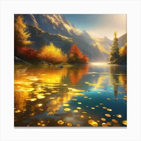 Autumn In The Mountains 27 Canvas Print