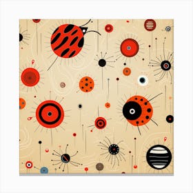 Ladybugs Canvas Print