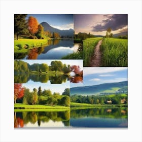 Autumn Landscapes Canvas Print