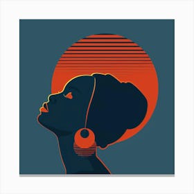 African Woman 95 Canvas Print