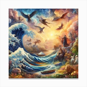 Wide art Canvas Print