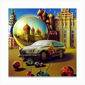Russian City Canvas Print