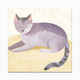 Cat Portrait Canvas Print