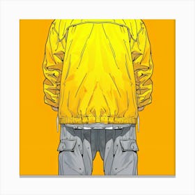 Yellow Jacket 1 Canvas Print