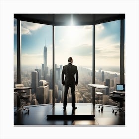 Man In Suit 5 Canvas Print