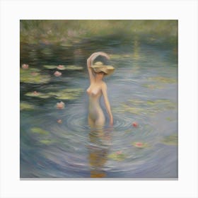 Skinny Dipping #8 Canvas Print