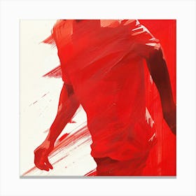 The Red Walker Canvas Print