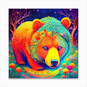 Fairytale Bear Canvas Print