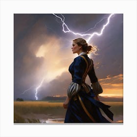 Lightning Storm Canvas Print