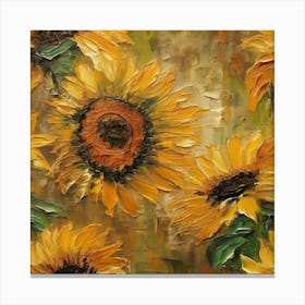 Flower of Sunflowers 2 Canvas Print