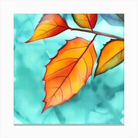 Autumn Leaves Canvas Print