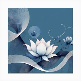 Lotus Flower 1 Canvas Print