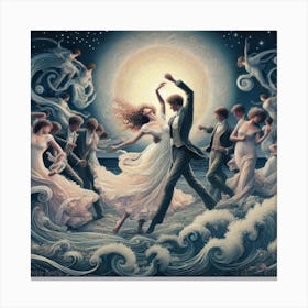 Moonlight Dance Canvas Print