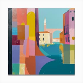 Abstract Travel Collection Venice Italy 1 Canvas Print