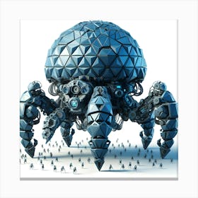 Robot Spider Canvas Print