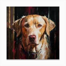 Golden Labrador Canvas Print