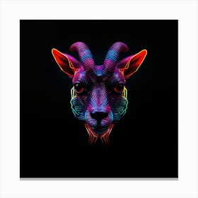 Goat Head 5 Canvas Print