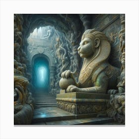 Egyptian Sphinx 1 Canvas Print