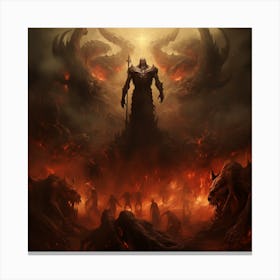 Diablo Canvas Print