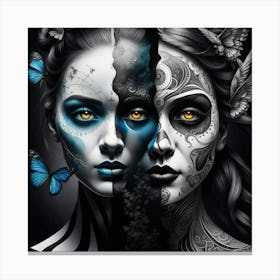 different minds Canvas Print