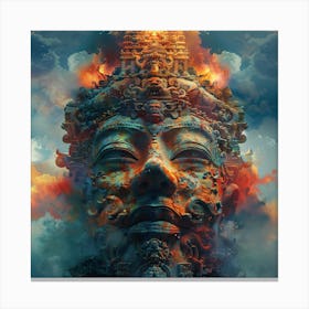 Buddhist Temple Canvas Print