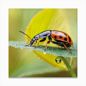 Ladybug Canvas Print