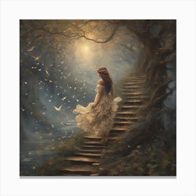 A stairway to another world Canvas Print