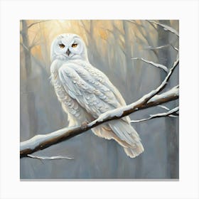 Snowy Owl Canvas Print