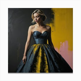 Ball Gown Canvas Print