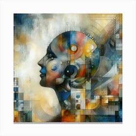 Portrait Of A Woman Canvas Print