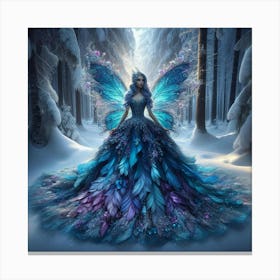 Fairy In The Forest Canvas Print