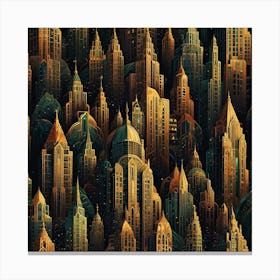 Cityscape 19 Canvas Print