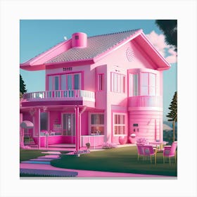 Barbie Dream House (978) Canvas Print