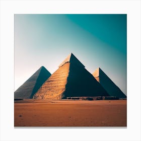 Pyramids Of Giza 1 Canvas Print