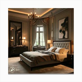 Master Bedroom Canvas Print