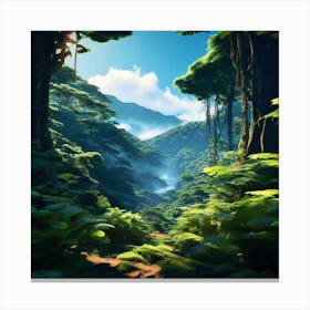 Monteverde Cloud Forest Biological Reserve Canvas Print