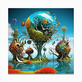 Tree Of Life 21 Canvas Print