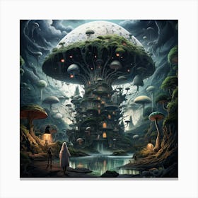 Fairytale Castle 3 Canvas Print