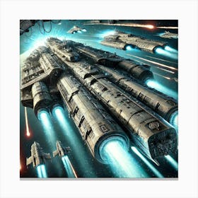 Star Sovereign Armaments Converted Canvas Print