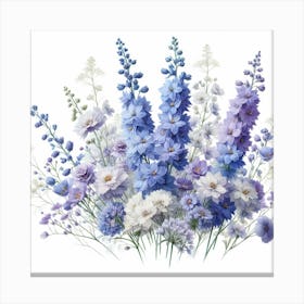 Delphinium 4 Canvas Print