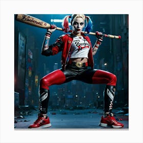 Harley Quinn 3 Canvas Print